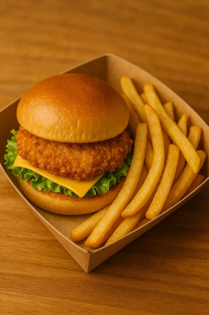 Sandwiches or Burgers with fries (Catering)