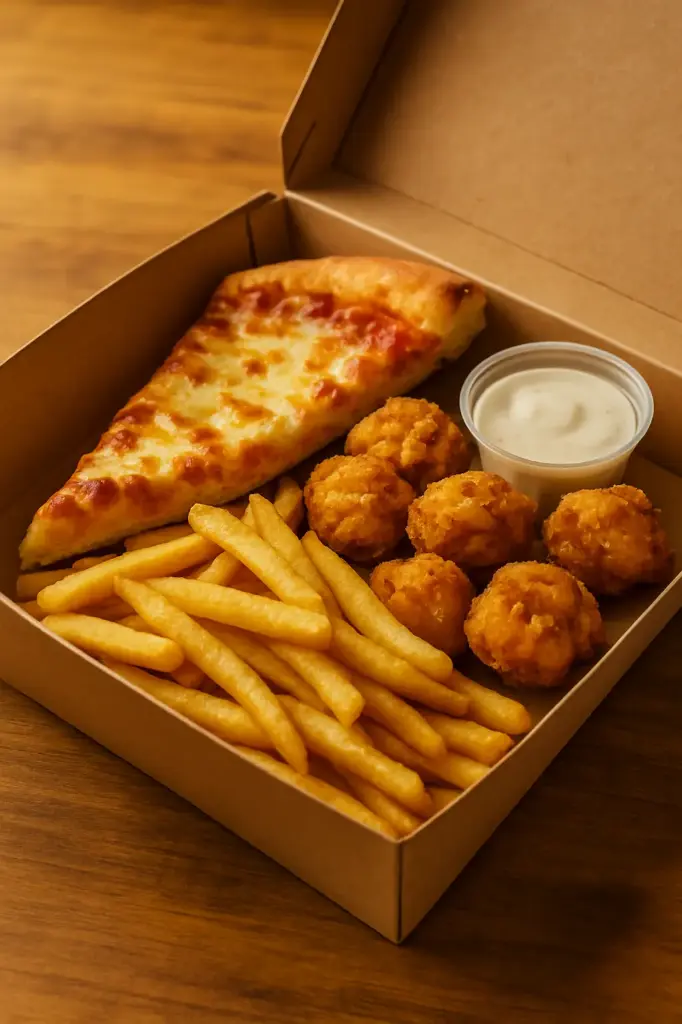 Pizza, Wings and Fries (Catering)